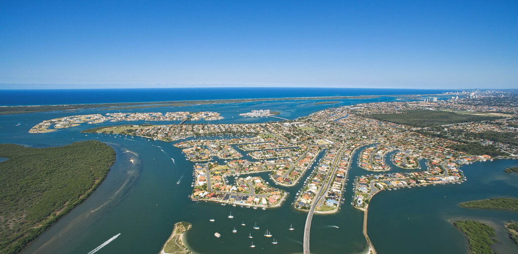 Paradise Point Aerial View