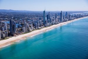 Aerial View Of Best Suburbs In Gold Coast