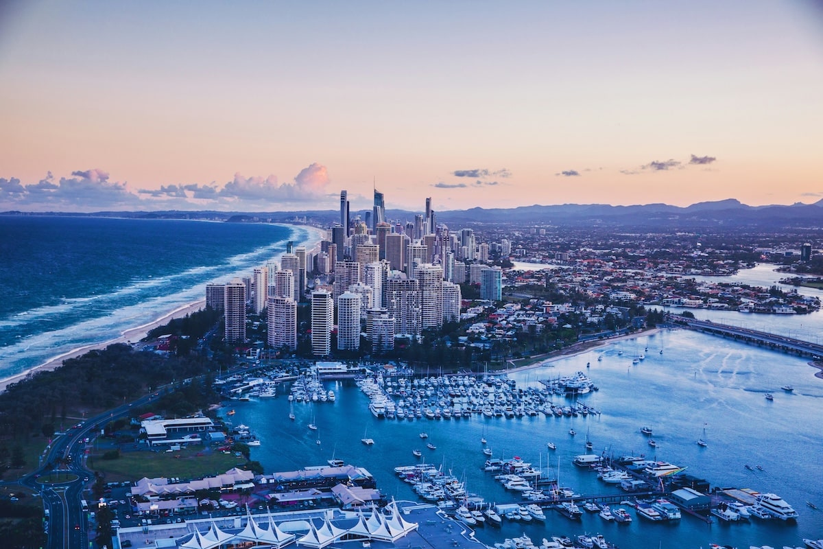 Aerial View Of Gold Coast’s Most Expensive Suburbs