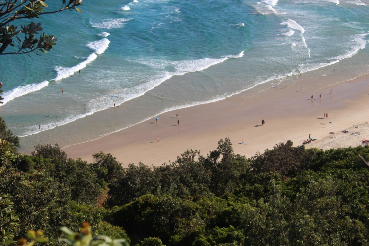 Byron Bay beach view